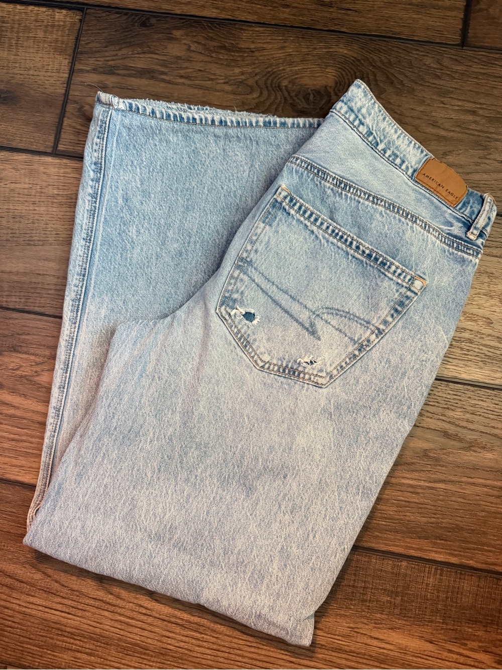 AE Dreamy Drape High Waist Baggy Jean